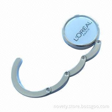 Metal Hanger, Customized Design/Logo Accepted, Diameter 45mm, 35mm